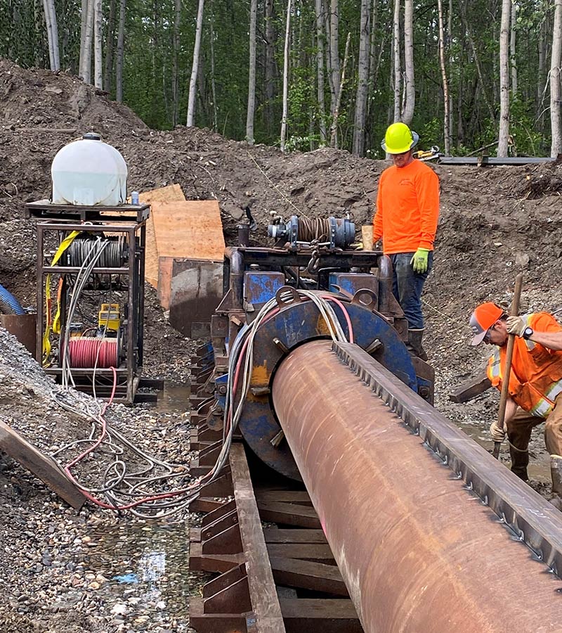 Frawner Corp, Anchorage, Alaska, General Construction, Civil Construction, Industrial Construction, Trenchless Technologies
